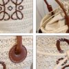 Vintage Weave Pure Bucket Shoulder Bag - Image 9