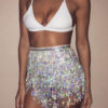 Clubwear Fringe Sexy Sequined Skirt - Image 4