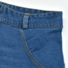 Denim Buttons Cowboy Natural Waist Skinny Shorts - Image 6