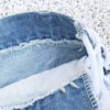 Denim Shorts Cotton Straight Extra Short Casual Grommets Hot - Image 2