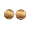 Classic Retro Design High-End Wire Inlaid Diamond Round Earrings - Image 5