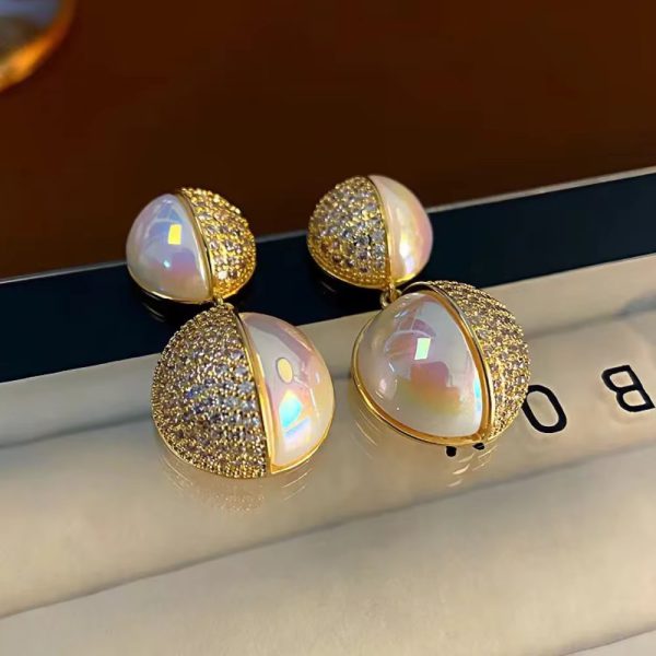 Luxury Shiny Unique Design Classic Fashionable Earrings - Image 5