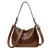 Casual High-Quality Leather Messenger Luxury Designer Shoulder Crossbody Bag - Image 4