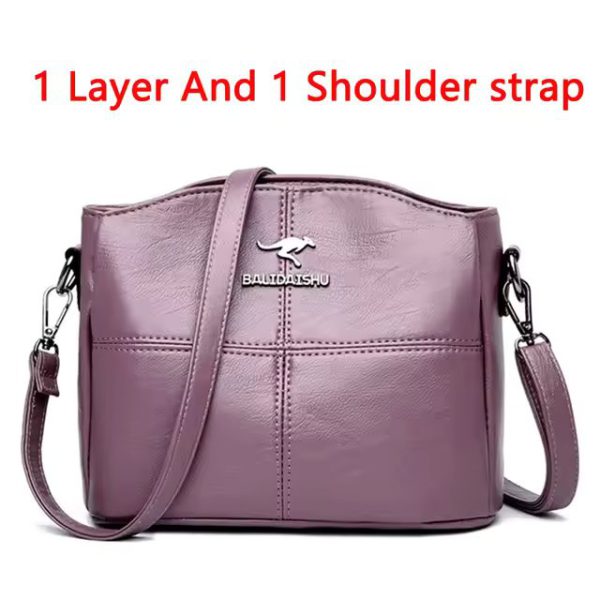 Designer Luxury PU Leather Crossbody Shoulder Bags - Image 2