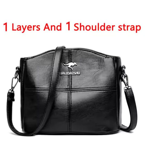 Designer Luxury PU Leather Crossbody Shoulder Bags - Image 3