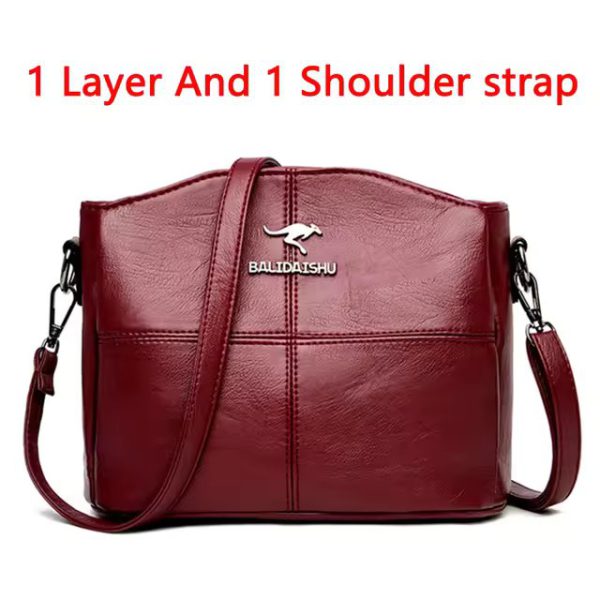Designer Luxury PU Leather Crossbody Shoulder Bags - Image 5