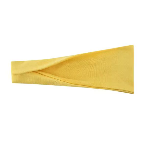 Elastic Solid Color Turban Headwrap Hair Hoop Stretch Fit for Makeup And Workouts - Image 14