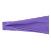 Elastic Solid Color Turban Headwrap Hair Hoop Stretch Fit for Makeup And Workouts - Image 18