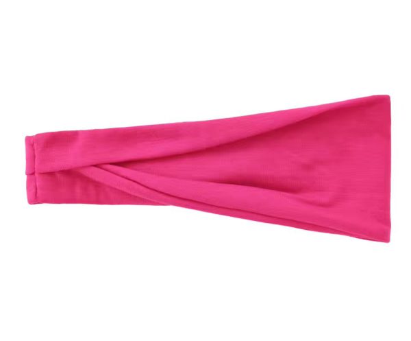 Elastic Solid Color Turban Headwrap Hair Hoop Stretch Fit for Makeup And Workouts - Image 19