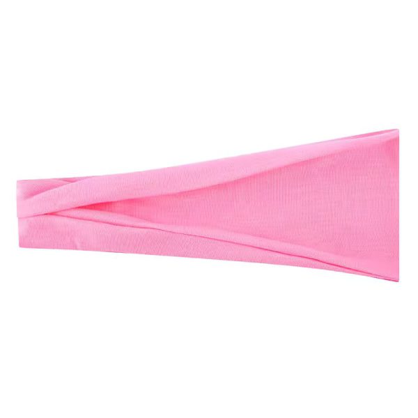 Elastic Solid Color Turban Headwrap Hair Hoop Stretch Fit for Makeup And Workouts - Image 22