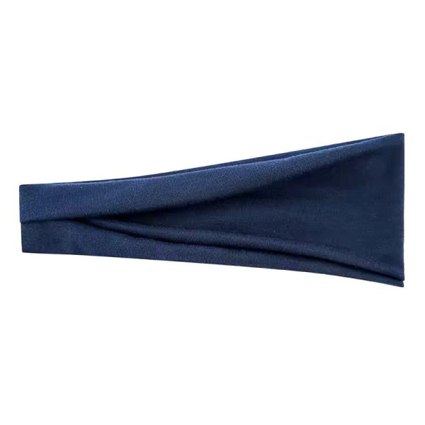 Elastic Solid Color Turban Headwrap Hair Hoop Stretch Fit for Makeup And Workouts - Image 24