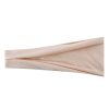 Elastic Solid Color Turban Headwrap Hair Hoop Stretch Fit for Makeup And Workouts - Image 26