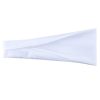 Elastic Solid Color Turban Headwrap Hair Hoop Stretch Fit for Makeup And Workouts - Image 9