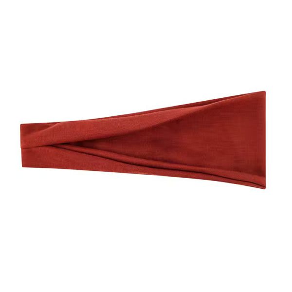 Elastic Solid Color Turban Headwrap Hair Hoop Stretch Fit for Makeup And Workouts - Image 12