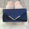 Elegant And Fashionable Glitter Bling And Shiny Envelope Clutch Bag - Image 8