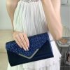 Elegant And Fashionable Glitter Bling And Shiny Envelope Clutch Bag - Image 11