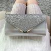 Elegant And Fashionable Glitter Bling And Shiny Envelope Clutch Bag - Image 4