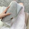 Elegant And Fashionable Glitter Bling And Shiny Envelope Clutch Bag - Image 5