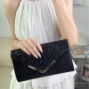 Elegant And Fashionable Glitter Bling And Shiny Envelope Clutch Bag - Image 7