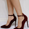Elegant Ankle Strap Prom High Heel Pump - Image 4