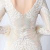 Elegant Backless Mini Sequin Bodycon Long Sleeve Evening Dresses - Image 10