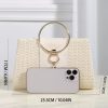 Elegant Bohemian Resort Woven Large Capacity Clutch Bag - Image 2