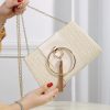 Elegant Bohemian Resort Woven Large Capacity Clutch Bag - Image 8