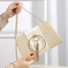 Elegant Bohemian Resort Woven Large Capacity Clutch Bag - Image 6