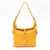 Elegant Genuine Leather Charming Ring Shoulder Bag