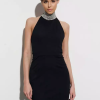 Elegant High Neck Fashion Sleeveless Maxi Dress - Image 4