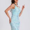 Elegant See Through Sequin Fashion Short Dress - Image 5