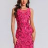 Elegant See Through Sequin Fashion Short Dress - Image 12