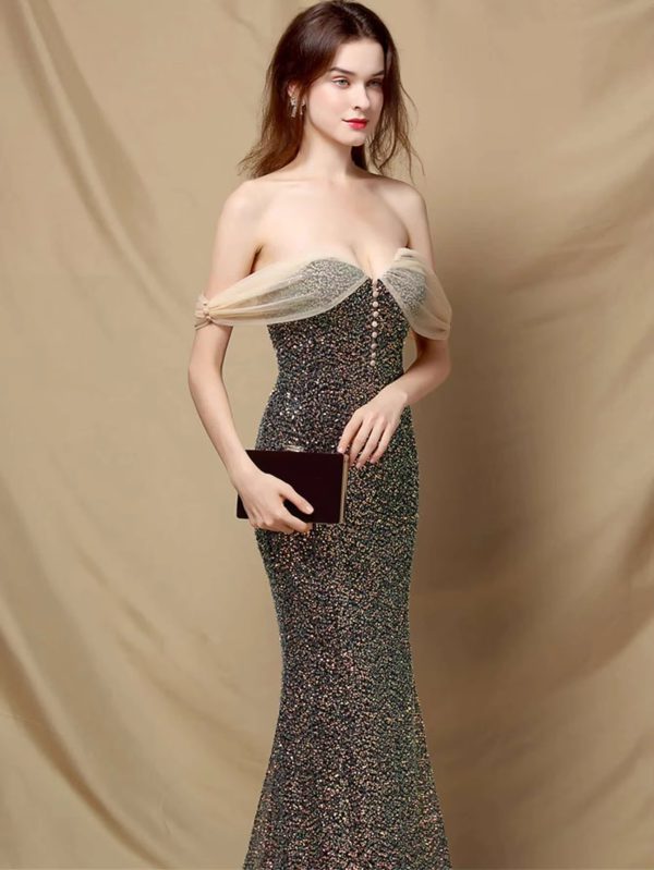 Elegant Sequin long dresses Luxury Long Dress - Image 10