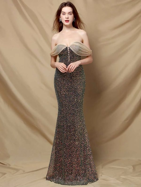 Elegant Sequin long dresses Luxury Long Dress - Image 15