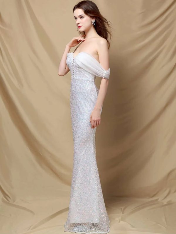 Elegant Sequin long dresses Luxury Long Dress - Image 2
