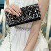 Elegant Sparkling Rhinestone Exquisite And Luxurious Envelope Shoulder Bag - Image 7