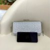 Elegant Sparkling Rhinestone Exquisite And Luxurious Envelope Shoulder Bag - Image 8