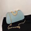Elegant Sparkling Solid Color Temperament Shoulder Bag - Image 6