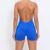 Halter Pocket Fashion Seamless Hip-lifting Backless Tight Shorts Jumpsuits - Image 10