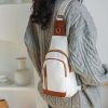 High Quality PU Leather Pack Crossbody Chest Bolsa Fashion Sling Bag