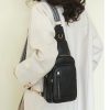 High Quality PU Leather Pack Crossbody Chest Bolsa Fashion Sling Bag - Image 10