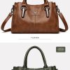 High-quality Soft Leather High-capacity Luxury Designer Handbags - Image 7