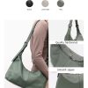 Luxury Cowhide Wide Strap Crossbody Large Casual Shoulder Purse - Image 4