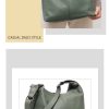 Luxury Cowhide Wide Strap Crossbody Large Casual Shoulder Purse - Image 5