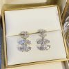 Luxury Crystal Zircon Shiny Rhinestone Letter Drop Earring - Image 2
