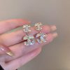 Luxury Crystal Zircon Shiny Rhinestone Letter Drop Earring - Image 11