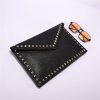 Luxury PU Leather Rivet Fashion Envelope Design Clutches Bag - Image 2