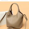 Luxury Soft Leather Designer Large Capacity Shoulder Bag - Image 9
