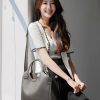 Luxury Soft Leather Designer Large Capacity Shoulder Bag - Image 12