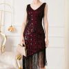 Luxury Vintage Backless Sequin Midi Prom Dresses - Image 10